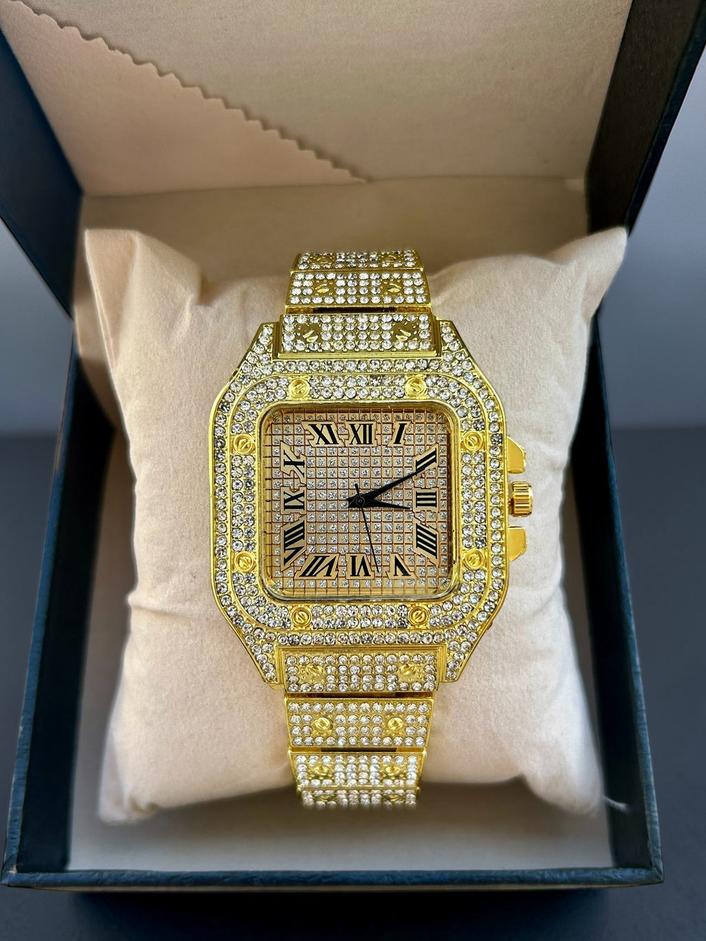 Orologio Luxury Gold – Stile Cartier